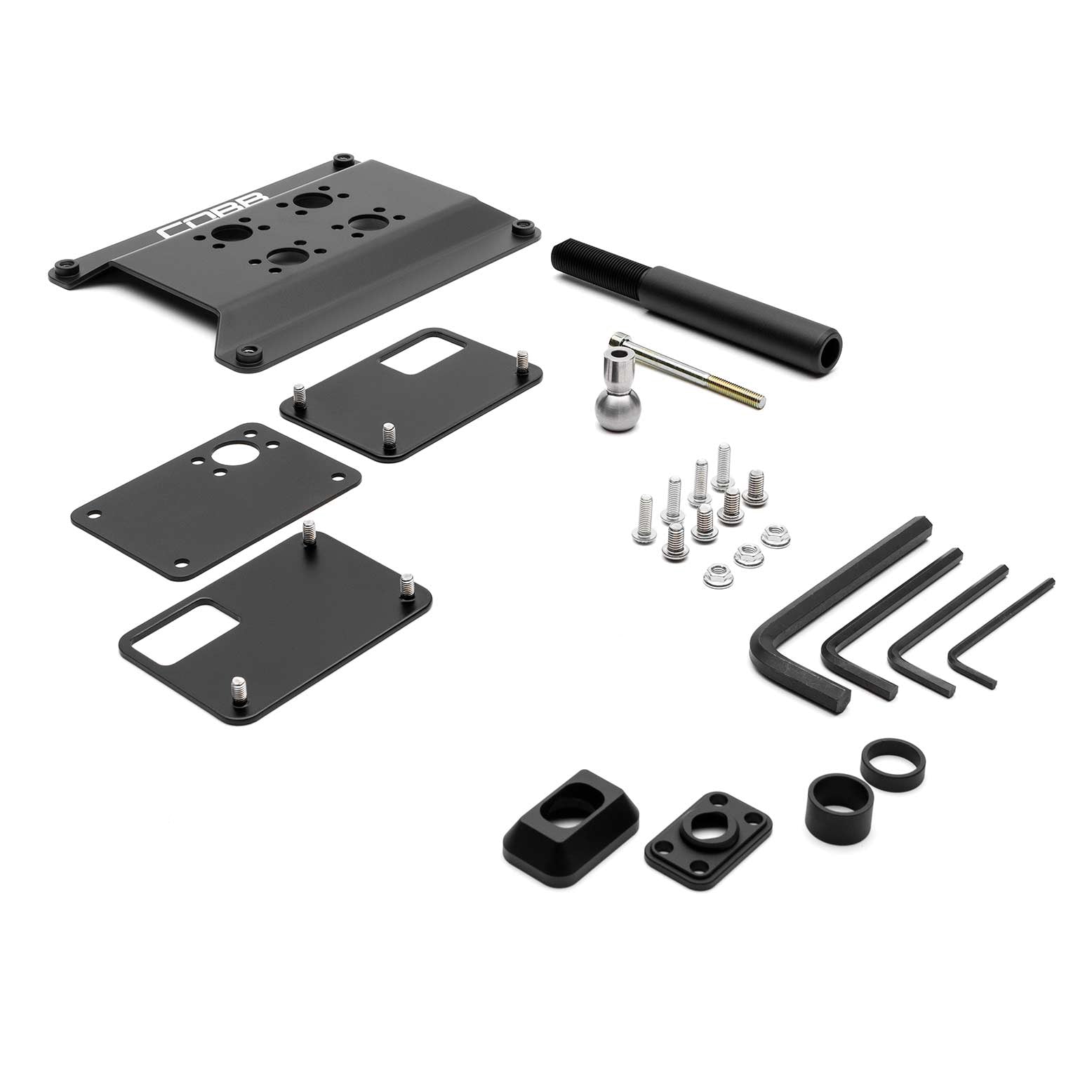 Cobb License Plate Relocation Mount WRX / STI 15-25 / BRZ 13-26 / FR-S 13-16 / 86 / GR86 17-26 | 861600