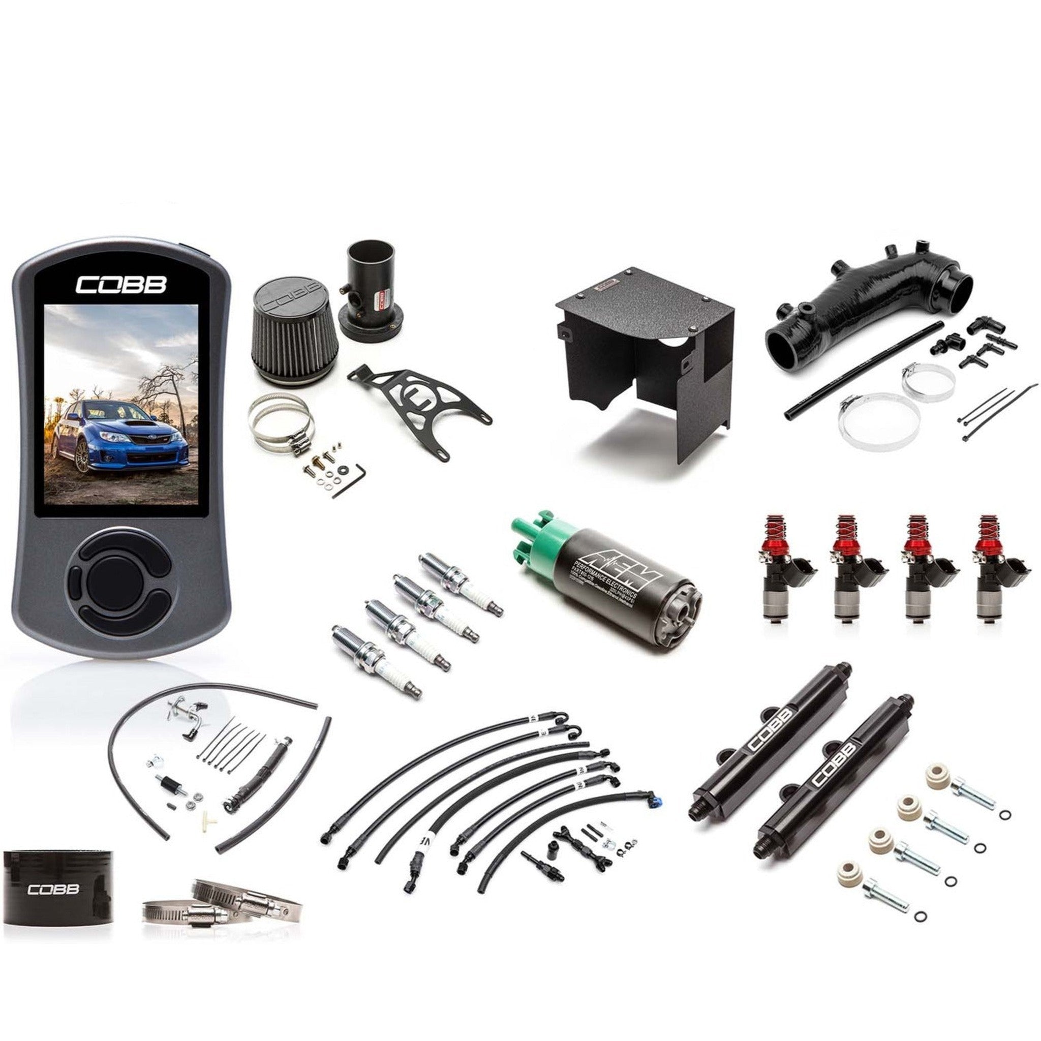 Cobb NexGen Stage 2 Power Package Subaru STI 2008-2014 - Blue | SUB003NG2S1-BL