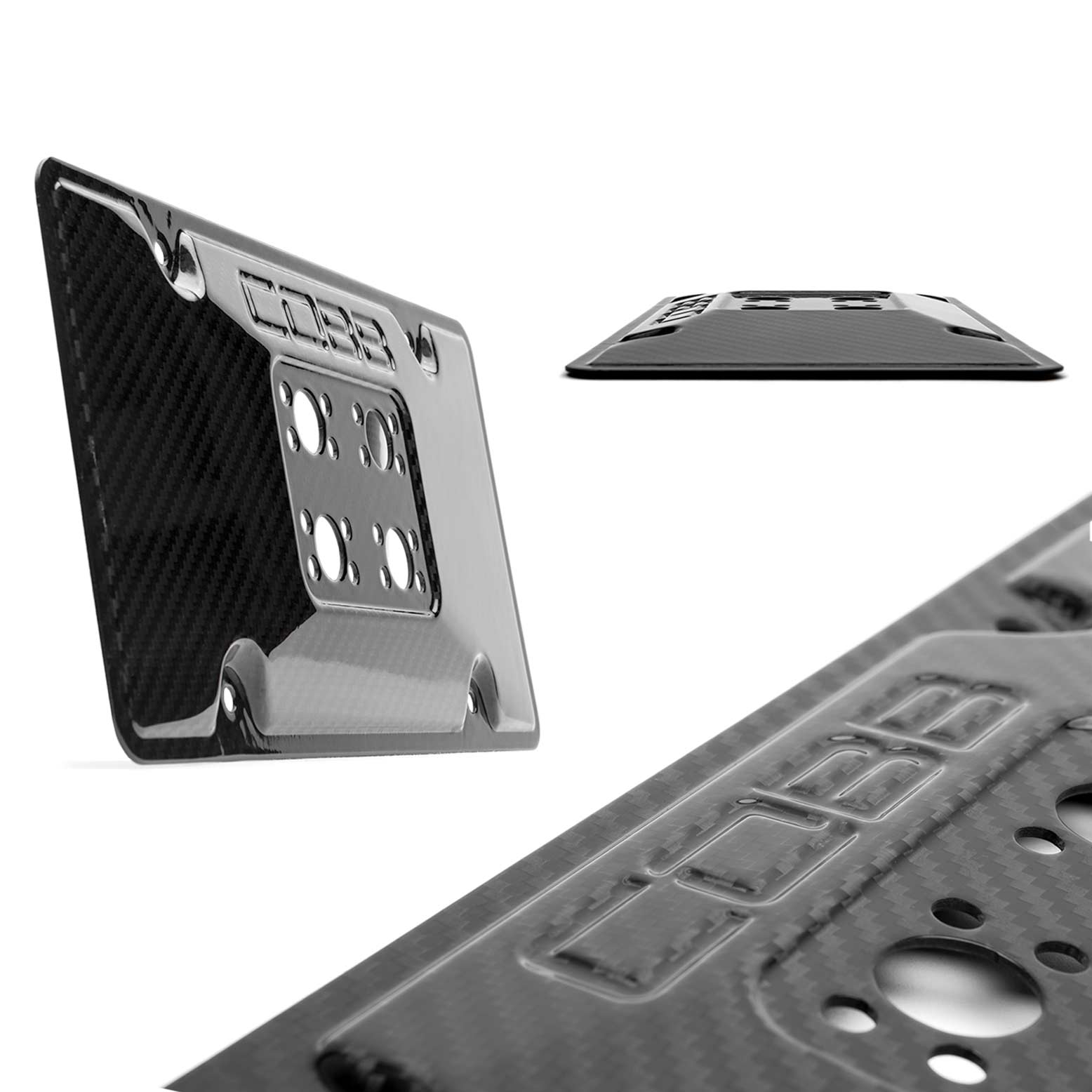Cobb Redline Carbon Fiber License Plate Relocation Mount 15-26 WRX / 13-26 BRZ / 17-25 Toyota 86 | 861660