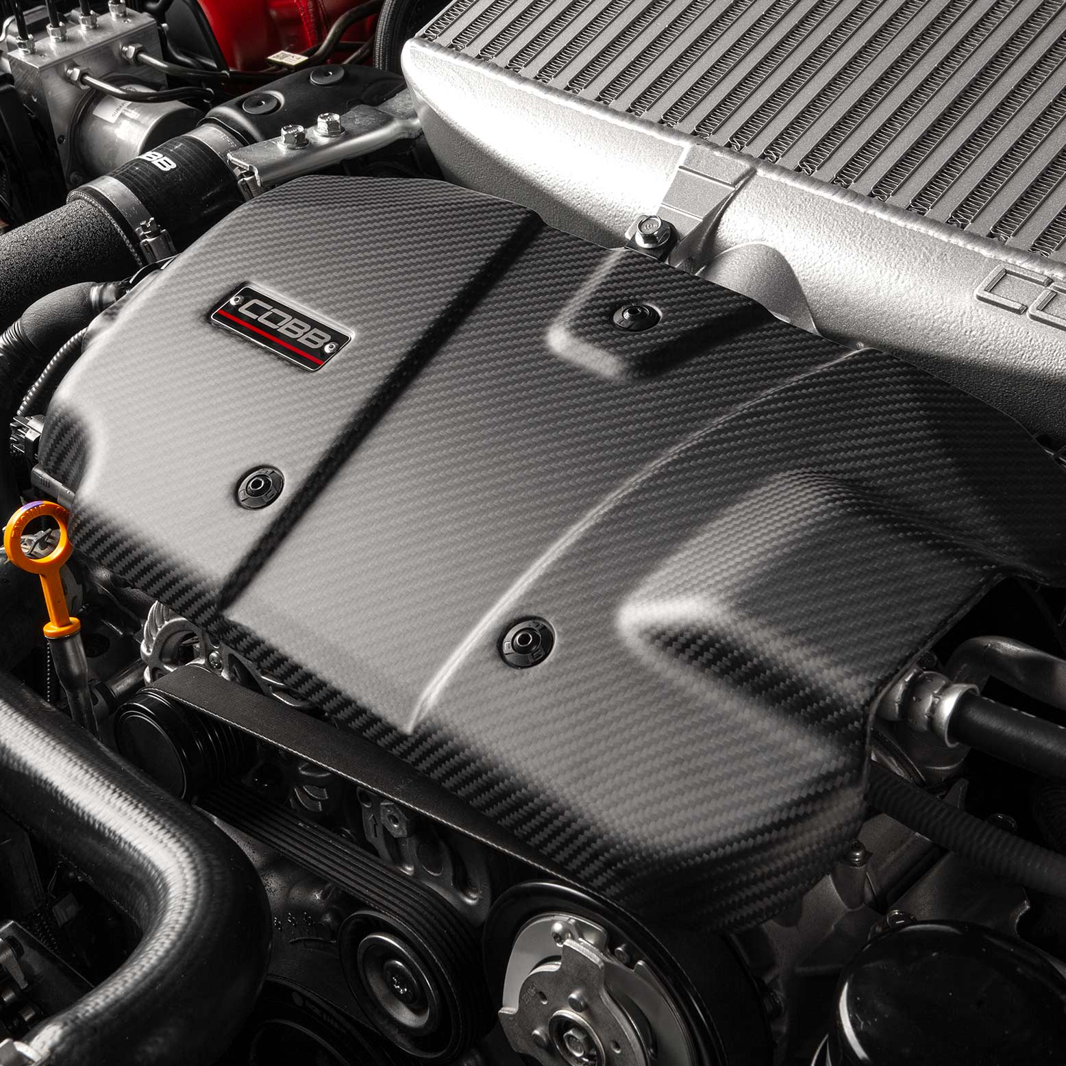 Cobb Redline Matte Carbon Fiber Engine Cover Subaru WRX 2022-2026 | 446610-RMC
