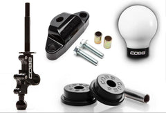 Cobb Stage 1+ Drivetrain Package White Knob Red Collar Subaru STI 2004-2021 | 215X01P-W-RD
