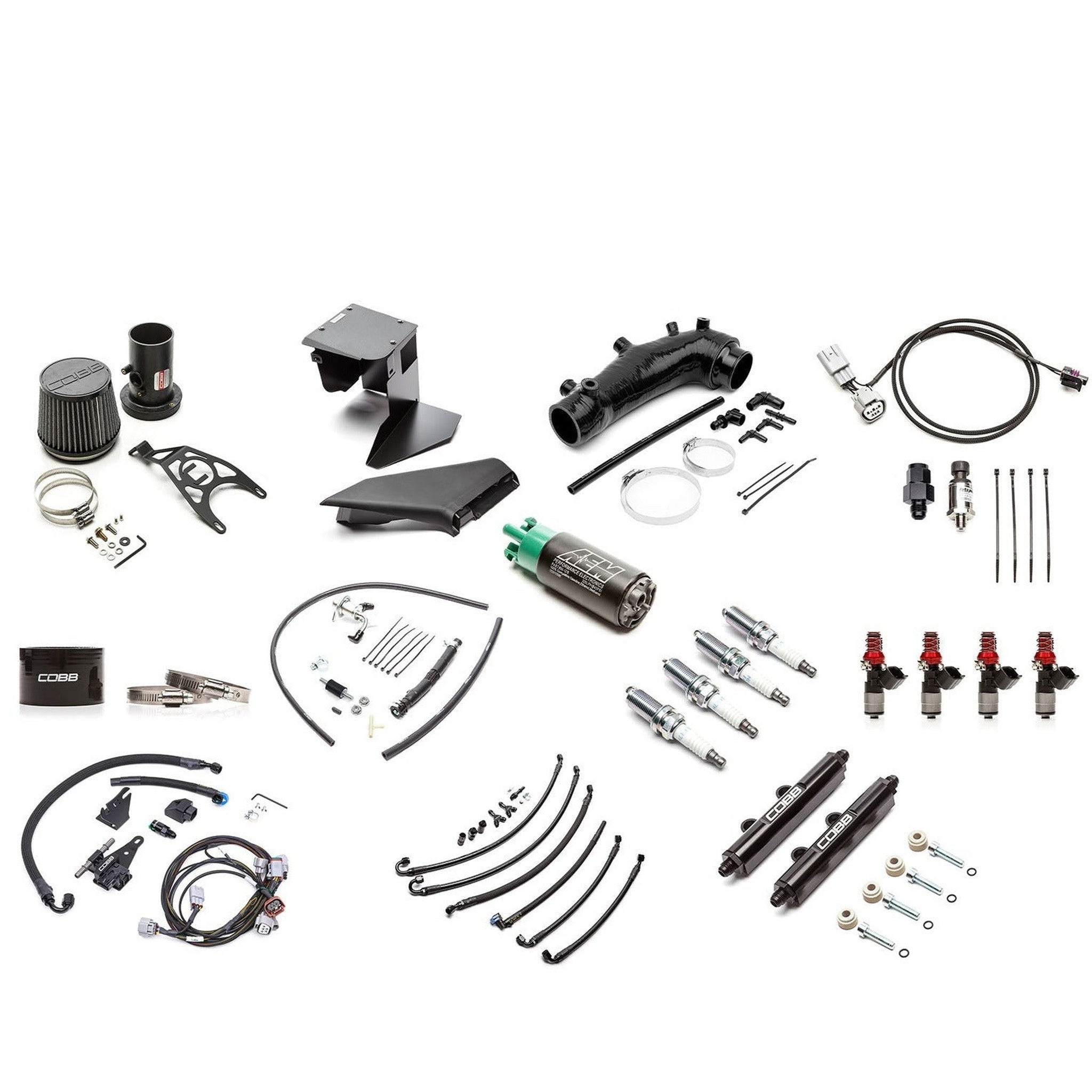 Cobb Stage 1 to NexGen Stage 2 Flex Fuel Power Package Subaru STI 19-21 - Blue SF Hose | SUB004NG2S2FF-S1-UP-BL