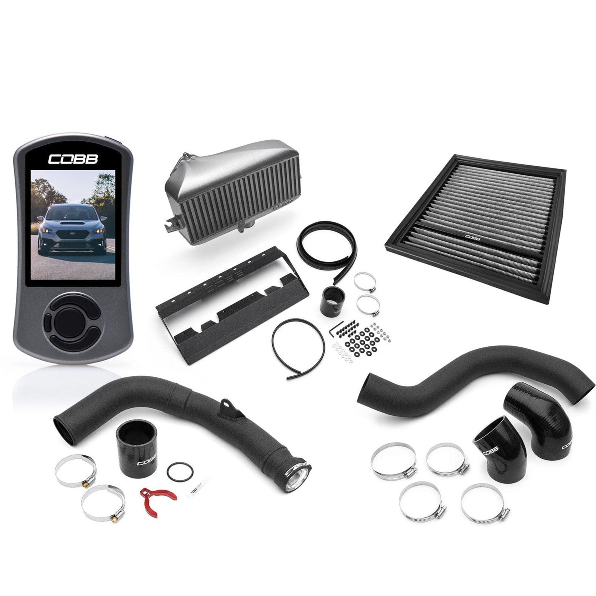 Cobb Stage 2 Power Package Silver TMIC Subaru WRX 2022-2026 | SUB0060020-SL