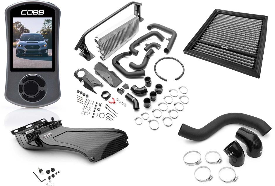Cobb Stage 2 Power Package w/Silver FMIC WRX 2022-2025 | SUB0060020-SL-FMIC