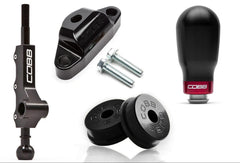 Cobb Stg 1+ Drivetrain Pkg Tall Weighted Knob White 08-14 WRX / 05-09 LGT / 06-08 FXT 5MT | 214X01P-TW-W