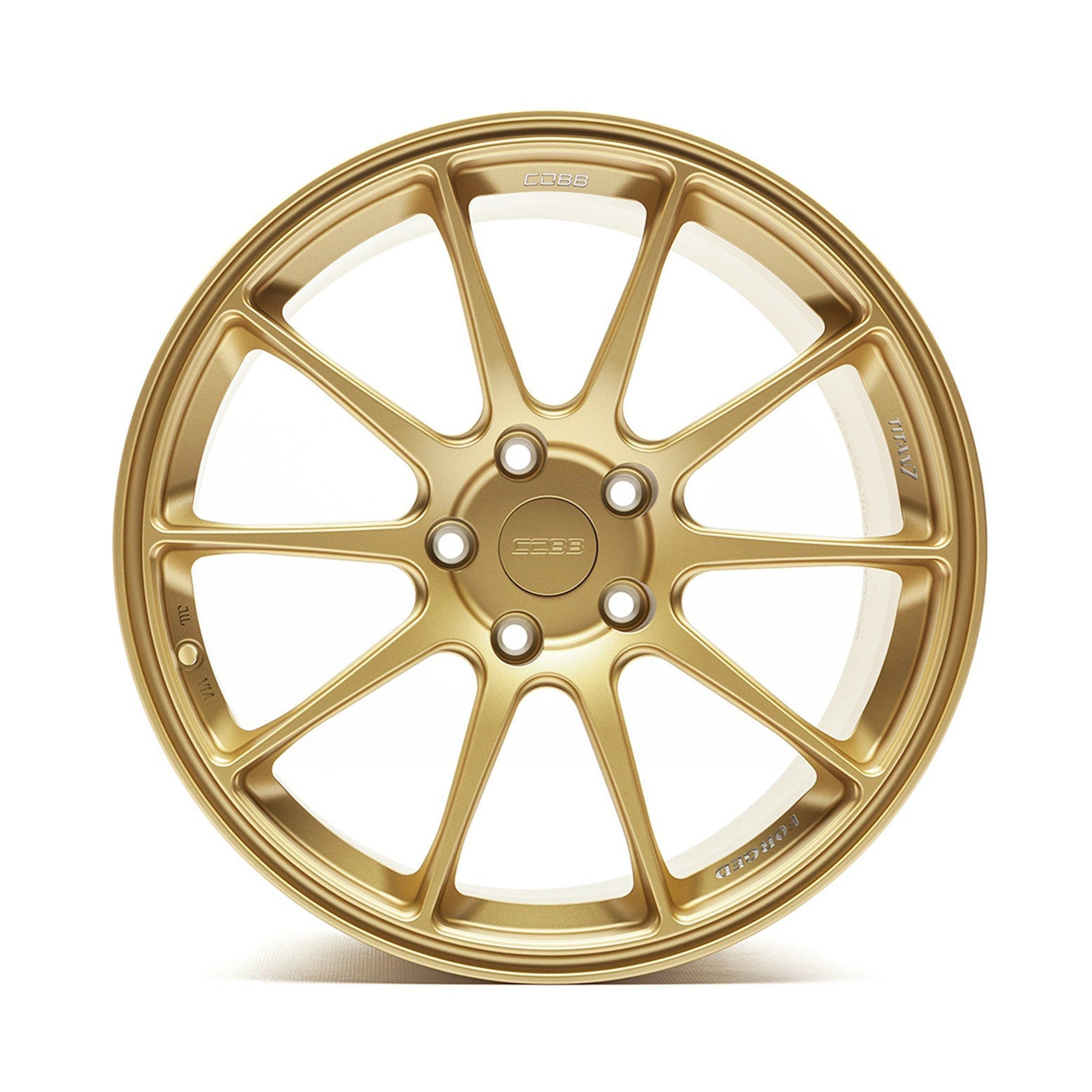Cobb Titan7 T-R10 COBB Edition 18x9.5 +40 5x114.3 Cyber Gold Wheels | 8W4600S