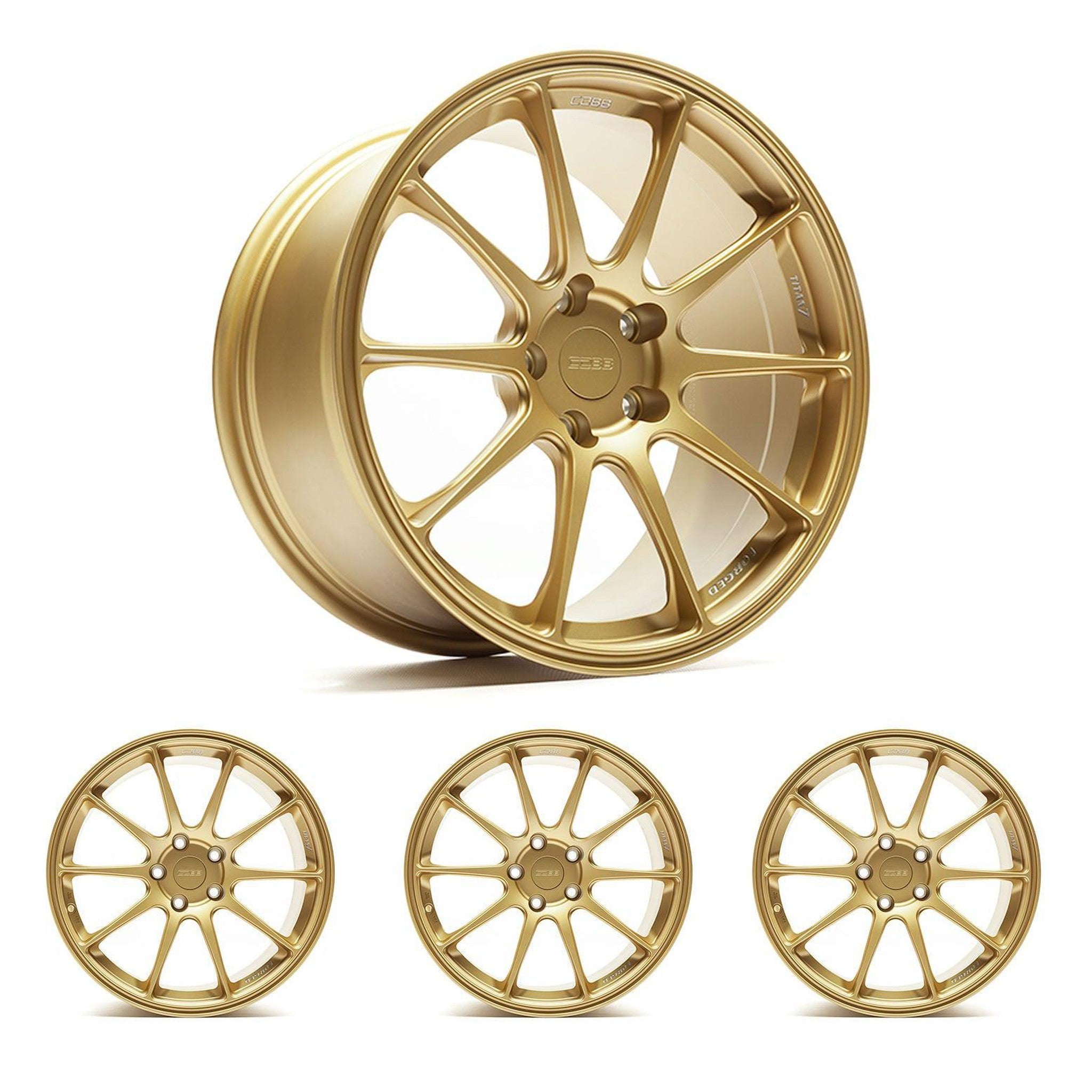Cobb Titan7 T-R10 COBB Edition 18x9.5 +40 5x114.3 Cyber Gold Wheels | 8W4600S