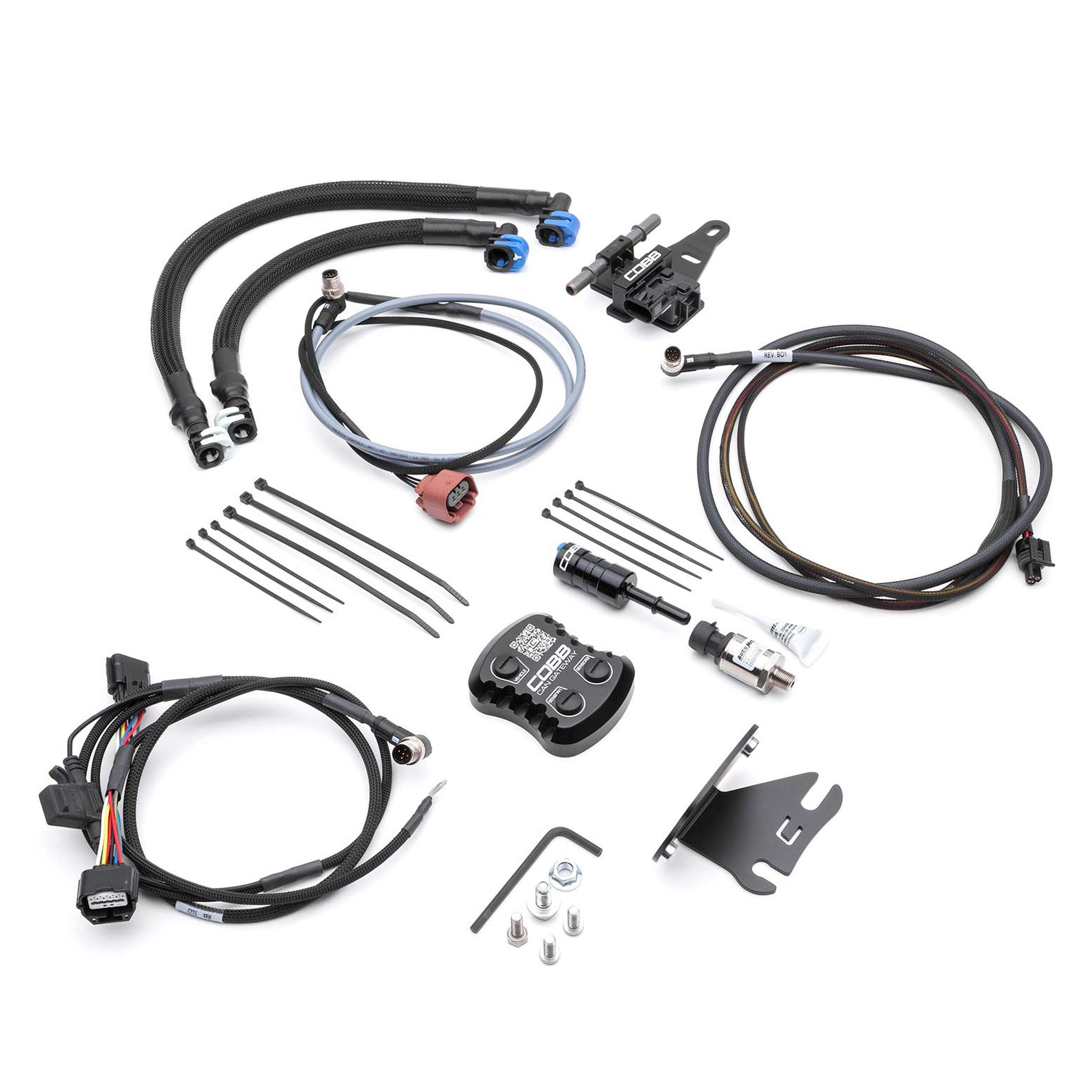 Cobb Tuning 2015-2017 Subaru WRX Stage 1+ CAN Flex Fuel SF Intake Power Package | SUB0041W1P-1FF