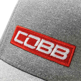 Cobb Tuning Mesh 2-Tone Stretch Cap - Heather/Black | CO-CAP-GRAY-MESH