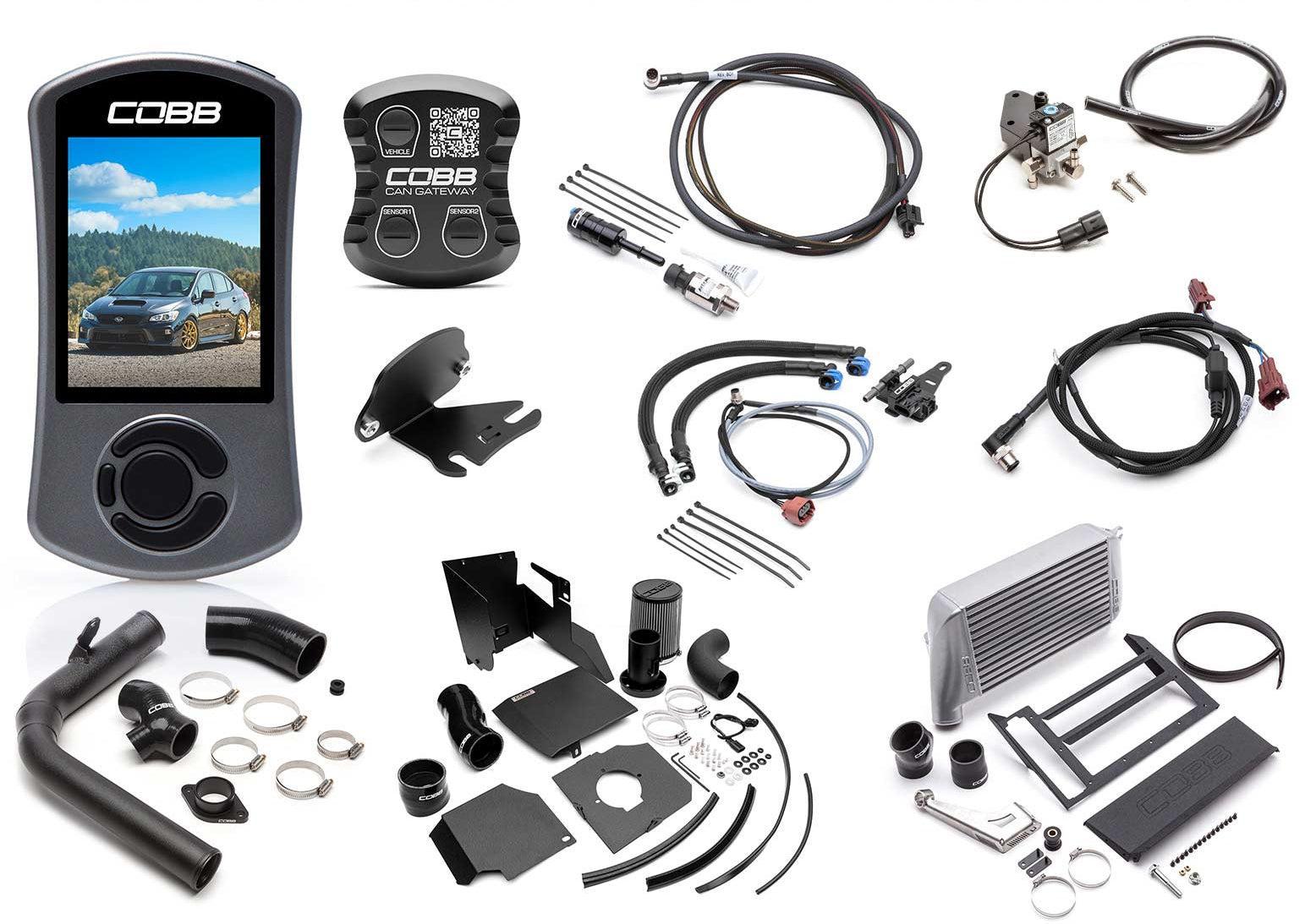 Cobb Tuning Subaru Nexgen Stage 2+ CAN Flex Fuel Power Package Silver WRX 6MT 2018-2021 | SUB004NG2W2-SL2FF