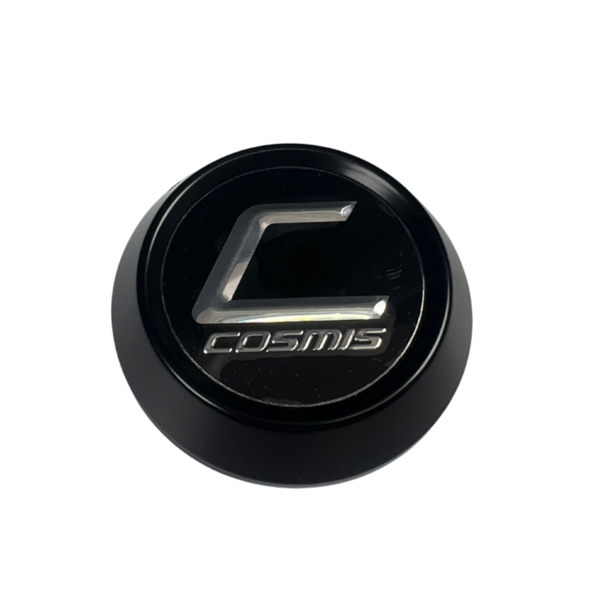 Cosmis Racing Center Cap - Small Black Version 2