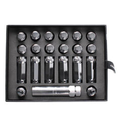Cosmis Racing Wheels Closed-Ended Chrome Lug Nuts 12x1.50mm - Set of 24 | 760-7F7C5024