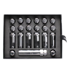 Cosmis Racing Wheels Closed-Ended Chrome Lug Nuts 7 spline 12x1.25mm - Set of 24
