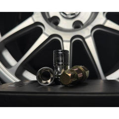 Cosmis Racing Wheels Spiral Lug Nuts M14x1.5mm Chrome (Set of 24)