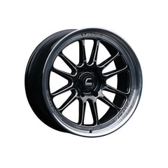 Cosmis Racing XT-206R Black with Machined Lip Wheel 20x9 +15 6x135 | XT206R-2090-15-6x135-BML