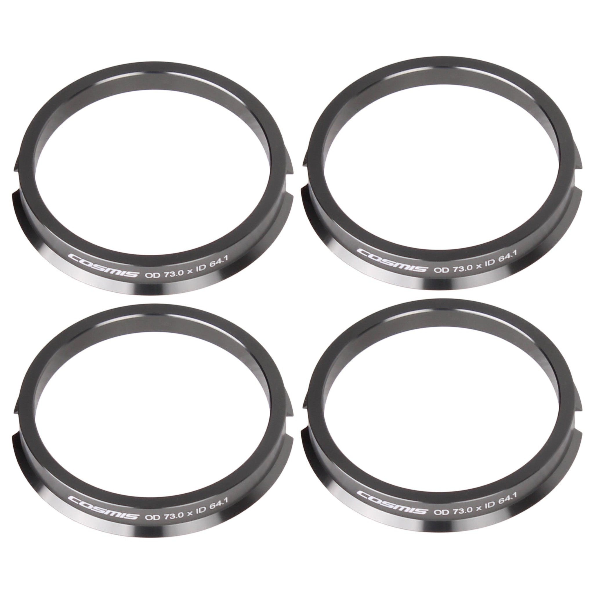 Hub Center Rings Cosmis Wheels Aluminum Hub Centric Rings (Set of 4) – Import Image Racing
