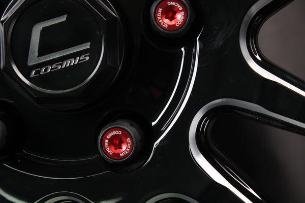 Cosmis Wheels Floating Nut Lug Nuts. 12x1.5 Red 45mm (Set of 20) | FNM12x1.5-R