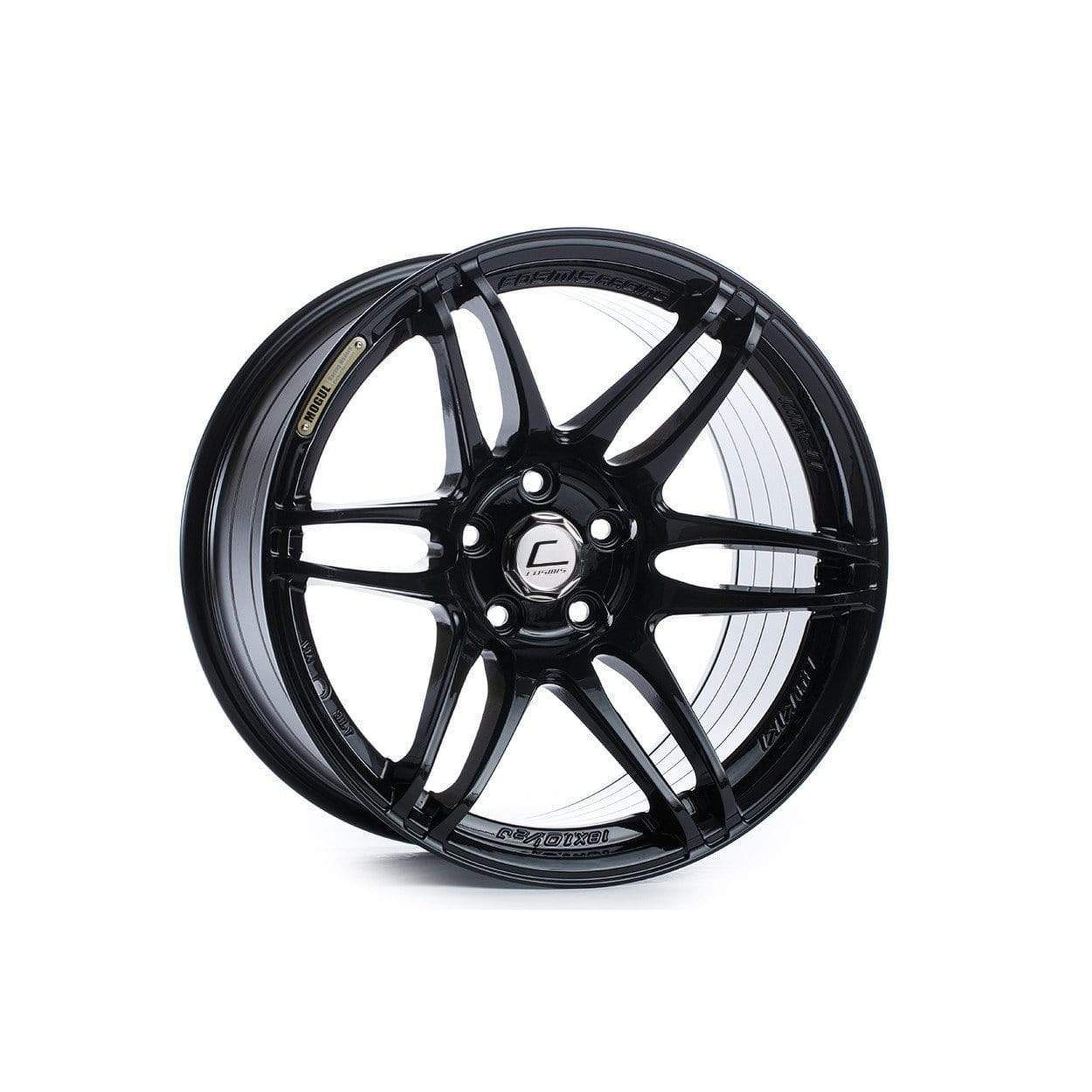 Cosmis Wheels MRII Black Wheel 18x9.5 +15 5x114.3