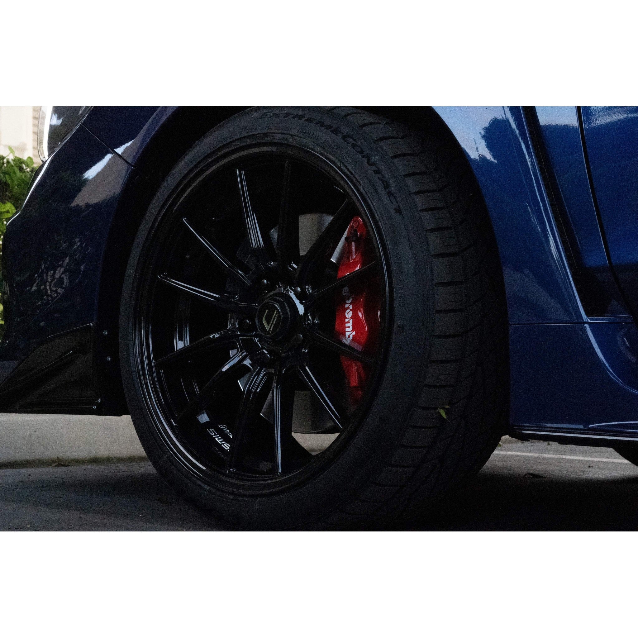 Cosmis Wheels R1 Black Wheel 18x9.5 +35 5x114.3 – Import Image Racing