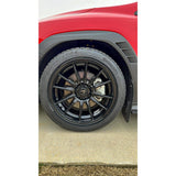 Cosmis Wheels R1 Black Wheel 18x9.5 +35 5x114.3