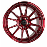 Cosmis Wheels R1 Hyper Red Wheel 18x9.5 +35 5x114.3 | R1-1895-35-5x114.3-HR