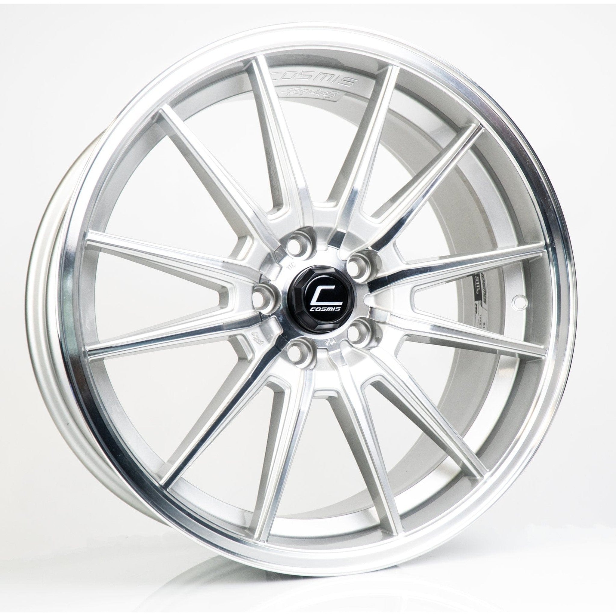 Cosmis Wheels R1 Hyper Silver Wheel 19x8.5 +35mm 5x114.3