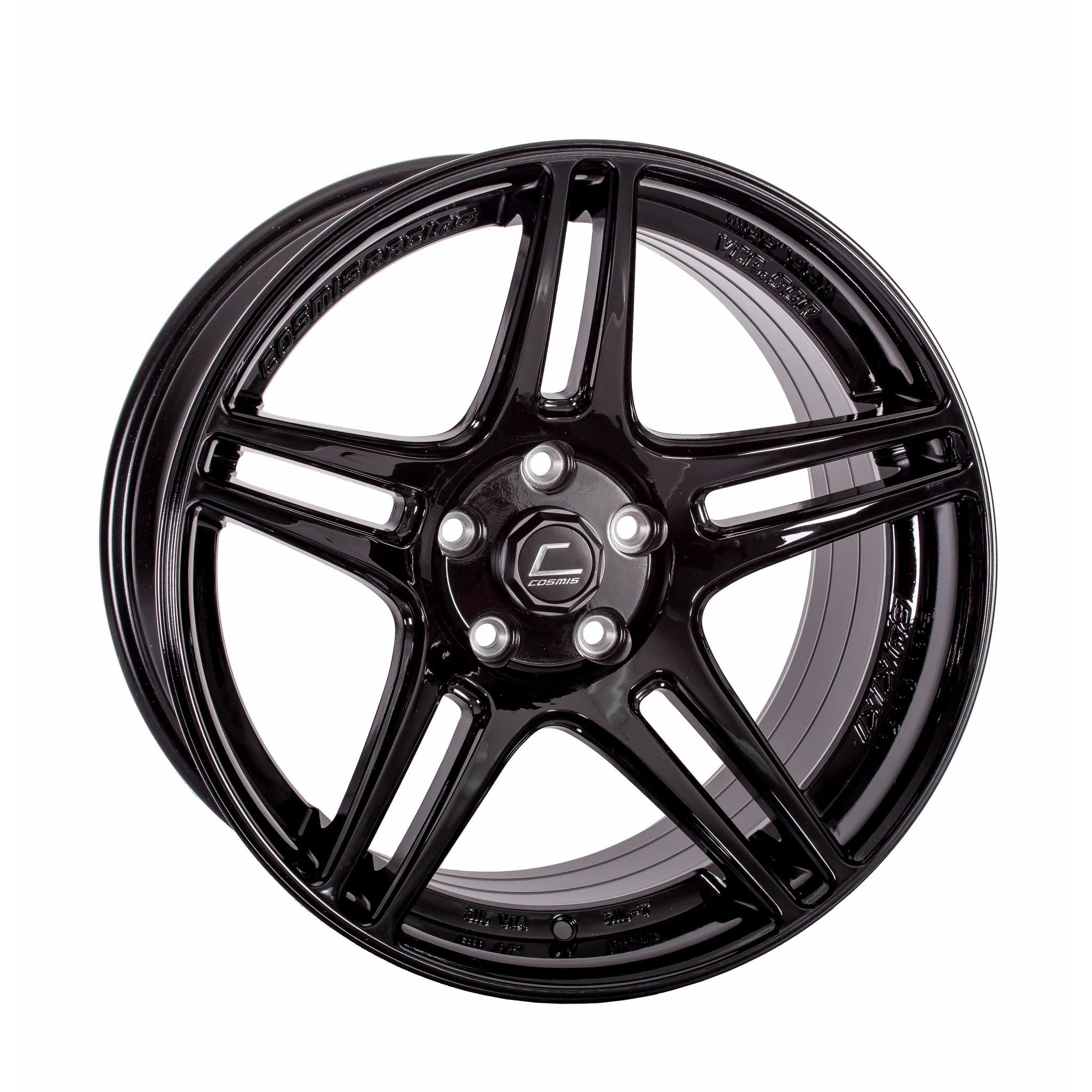 Cosmis Wheels S5R Wheel Black 18x10.5 +20 5x114.3