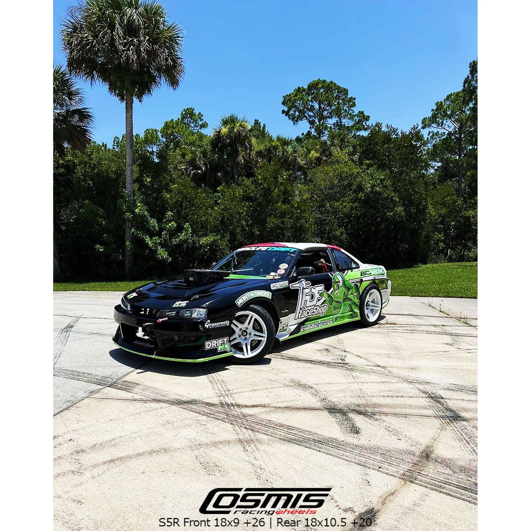 Cosmis Wheels S5R Wheel White 18x9 +26 5x114.3