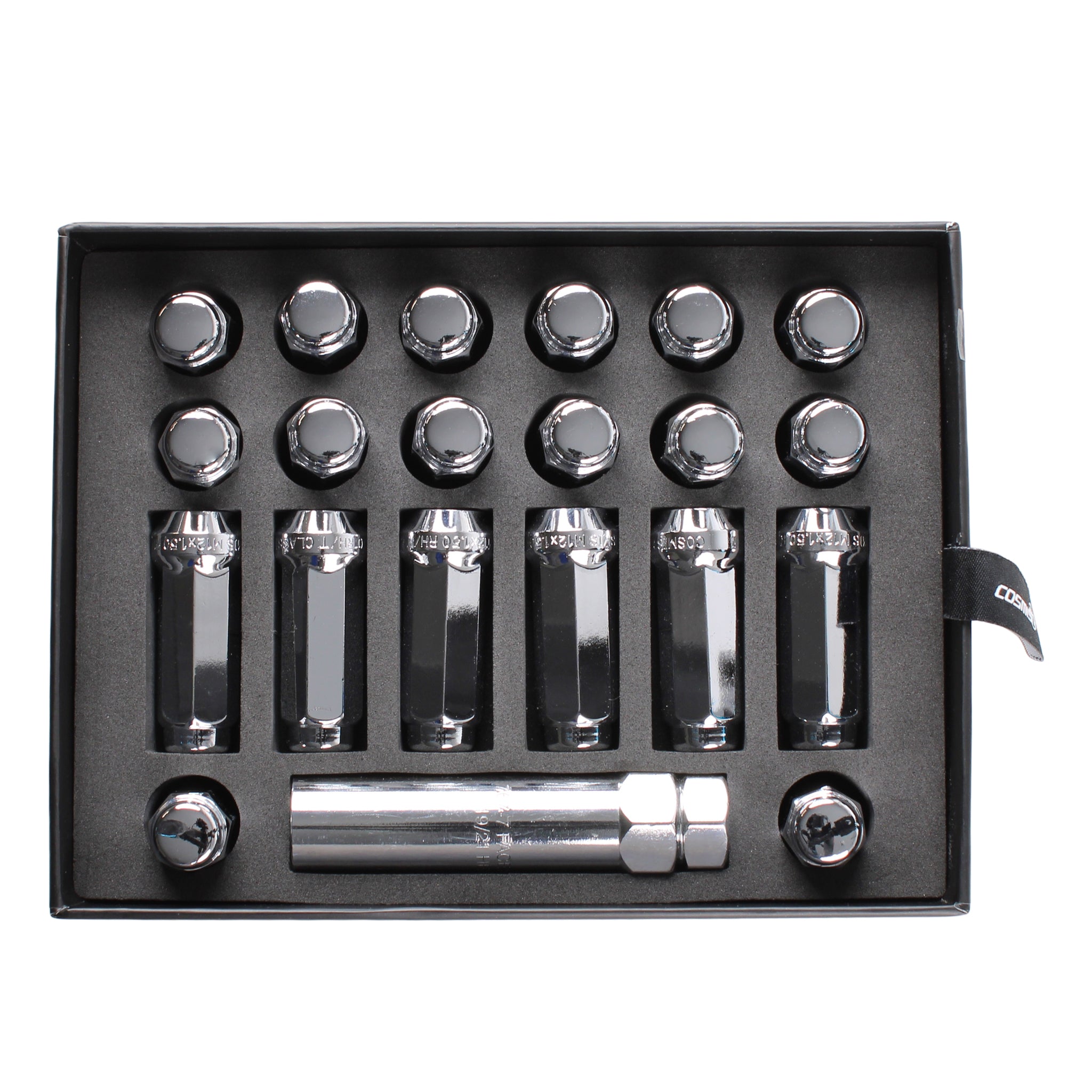 Cosmis Wheels Wheels Closed-Ended Lug Nuts 12x1.50mm - Set of 20