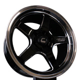 Cosmis Wheels XT-005R Black w/ Machined Lip 20x10 +13 6x135 Ford F-150
