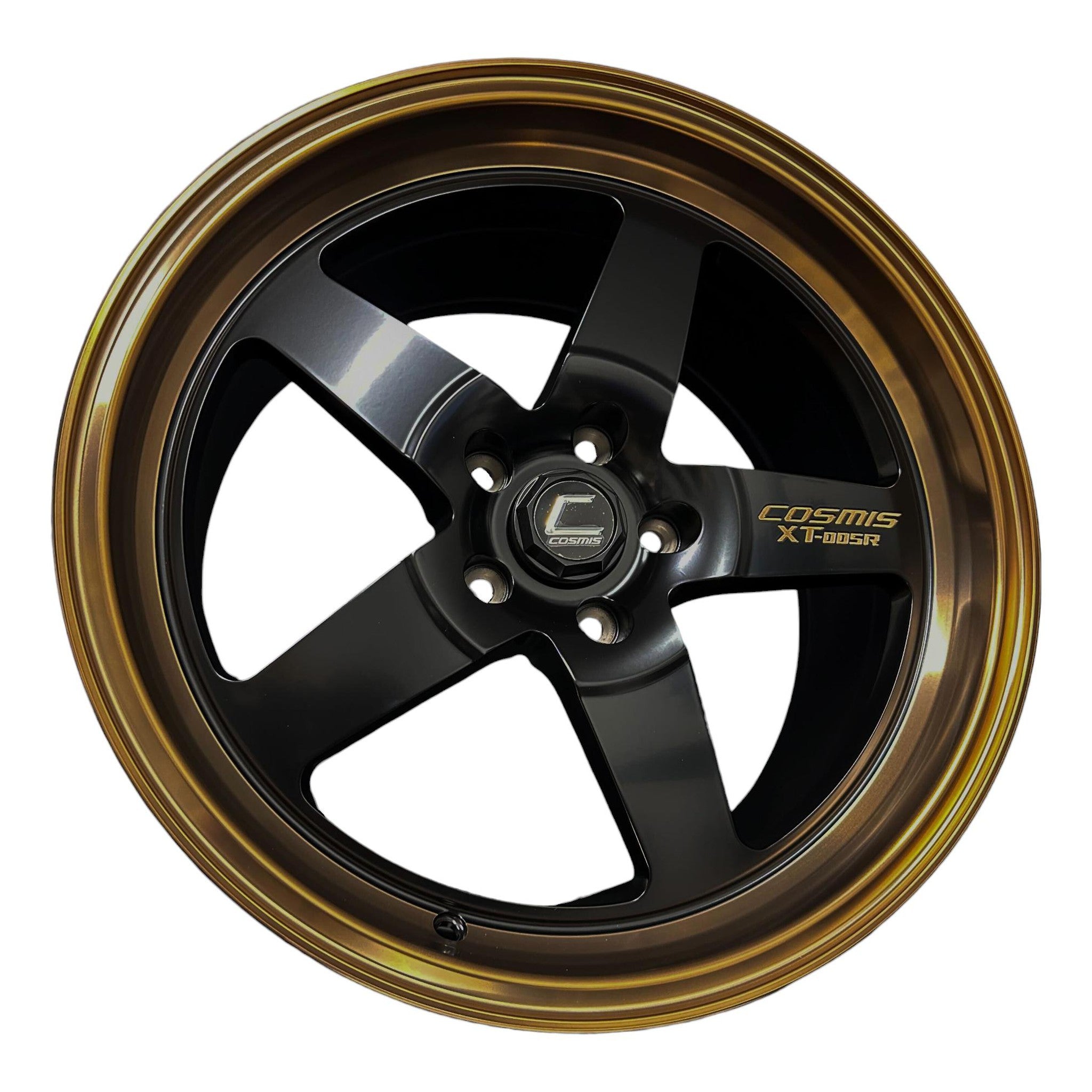 Cosmis 22 Inch Rims Copper Cosmis Wheels XT-005R Flat Black w/ Copper Lip 18x9 +35 5x114.3 ...