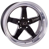 Cosmis Wheels XT-005R Wheel Black w/ Machined Lip & Milled Spokes 18x10 +20 5x114.3