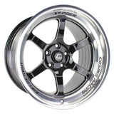 Cosmis Wheels XT-006R Black w/ Machined Lip Wheel 18x11 +8 5x114.3