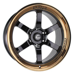 Cosmis Wheels XT-006R Black with Bronze Machined lip 20x9.5 +10 6x139.7