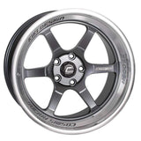 Cosmis Wheels XT-006R Gunmetal w/ Machined Lip Wheel 18x9.5 +10 5x114.3