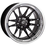 Cosmis Wheels XT-206R Black Polished Lip Nissan 18x9.5 +10 5x114.3