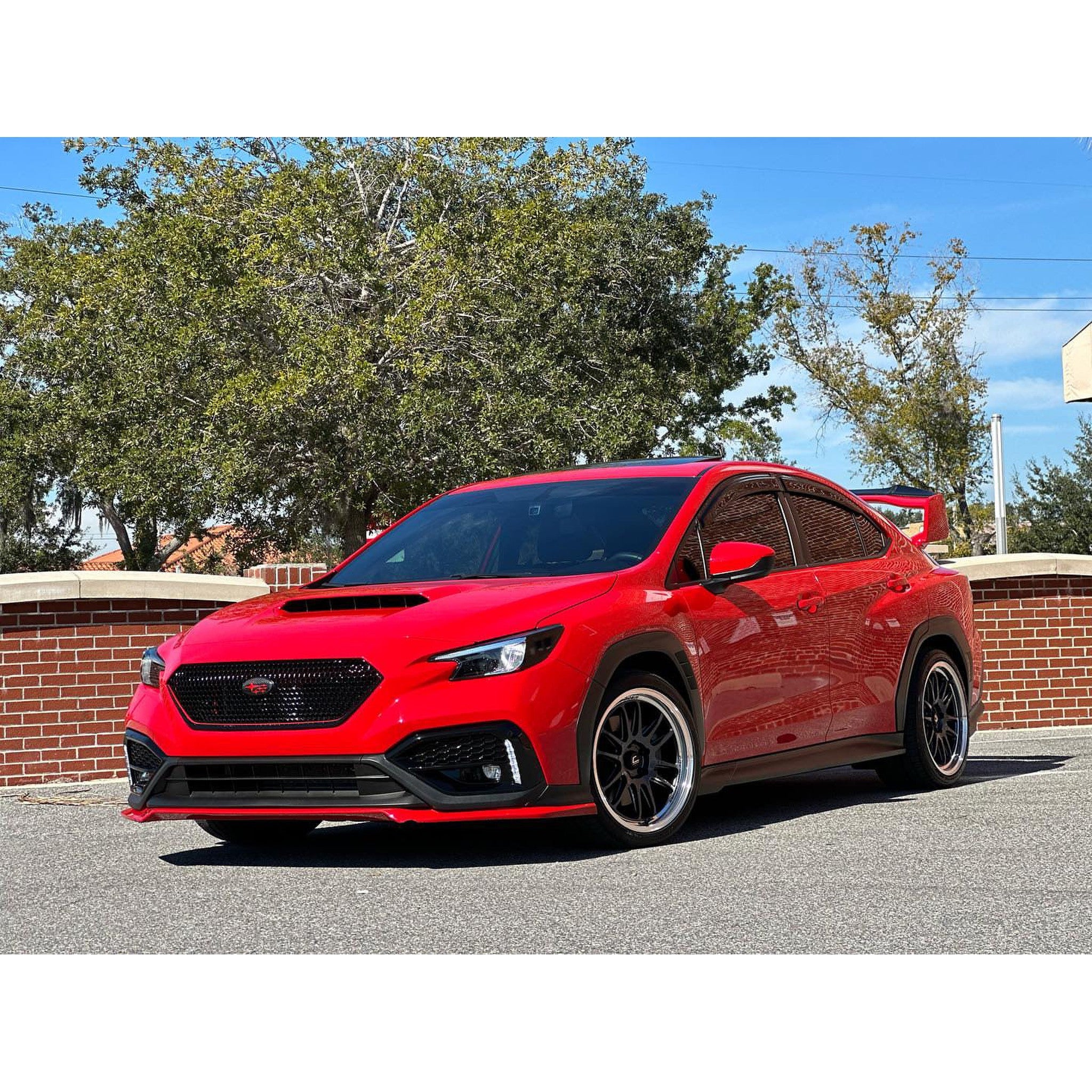 Cosmis Wheels XT-206R Flow Form Black w/ Machined Lip 18x9.5