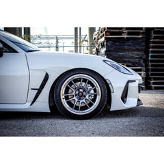 Cosmis Wheels XT-206R Gunmetal w/ Machined Lip Wheel 17x8 +30 5x100