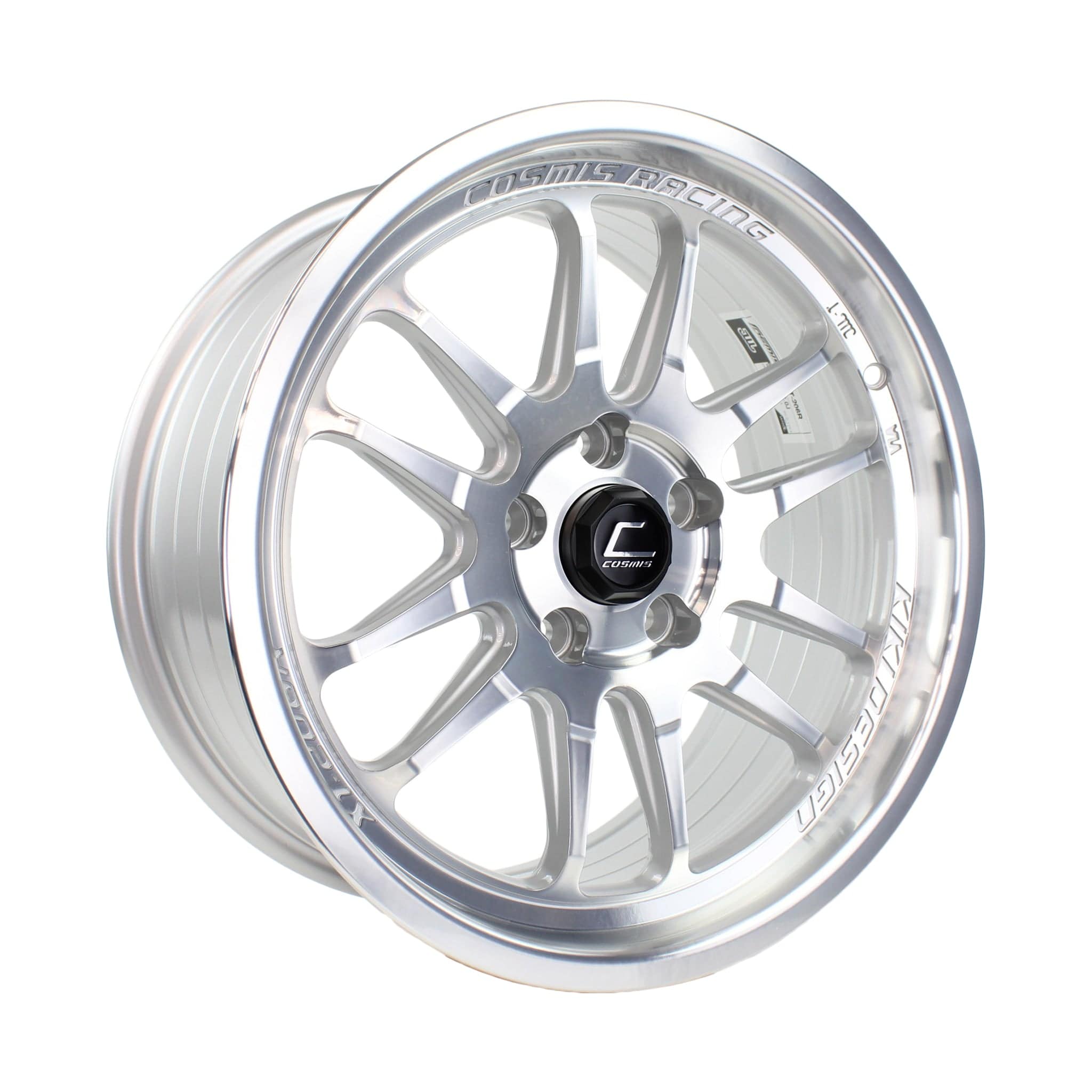 Cosmis Wheels XT-206R Hyper Silver Wheel 17x8 +30 5x114.3