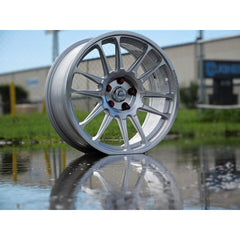 Cosmis Wheels XT206E 19x8.5 +35 5x114.3 Hyper Silver | XT206E-1985-35-5x114.3-SMF