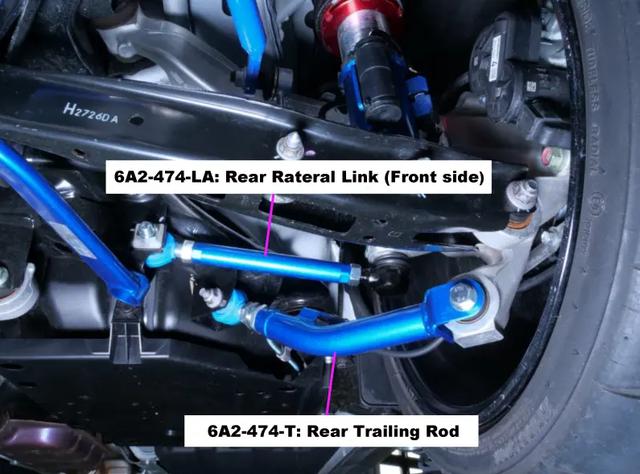Cusco Adjustable Rear Camber Control Arm Set Subaru WRX 2022-2026 / Crosstrek 2018-2025 | 6A2 474 LN