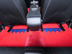 Cusco Power Brace w Seat Rail/Floor & Safety Harness Belt Hook Set Honda Civic Type R 23-24 | 3F7 492 SP