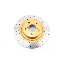 DBA 4000 Series T3 Front Drilled & Slotted Brake Rotor Subaru WRX 06-14 / BRZ 13-25 | 4650XS