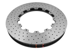 DBA Front 5000 Series Drilled Ring w/NAS Nuts Subaru WRX 2018-2021 | 53050.1XD