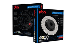 DBA Street T2 Slotted Front Brake Rotor Honda Civic Type R 2017-2021 | 3700S