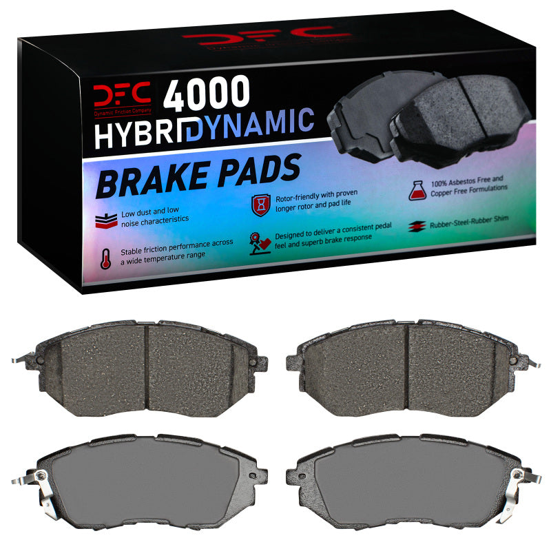 DFC 4000 HybriDynamic Front Brake Pads Subaru WRX 2015-2021 | 4000-1078-00