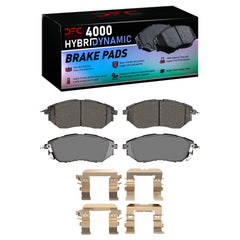 DFC Front 4000 HybriDynamic Brake Pads & Hardware Kit Subaru BRZ 2013-2015 | 4000-1078-01