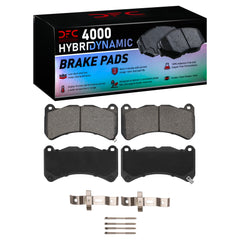 DFC Front 4000 HybriDynamic Brake Pads w/ Hardware Kit Subaru STI 2018-2021 | 4000-1365-01