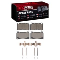 DFC Front Active Performance Brake Pads & Hardware Kit Subaru STI 2004-2017 | 1115-1001-01