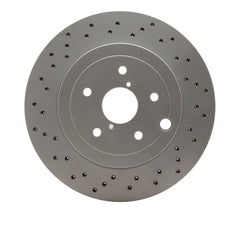 DFC Front Drilled Hi-Carbon Alloy Geomet Coated Rotor Subaru STI 2018-2021 | 920-13041